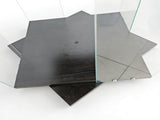 Rotatable four-layer tempered glass display cabinet,liquor cabinet,file cabinet,storage cabinet,with W3155P466748