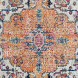 Boho Medallion Woven Area Rug B03598009