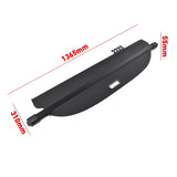 Retractable Rear Trunk Cargo Cover Privacy Shade Fits for 2017-2023 Cadillac XT5 72089574