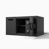 Steel Security Safe and Lock Box with Electronic Keypad - Secure Cash, Jewelry, ID Documents, W396P278364