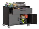 2 Door 1 Drawer Tools for Garage, Lockable Garage Storage, Locking Metal Storage 17815795