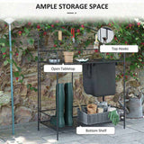 Garden Work BenchOpen Shelf Storage 00647043