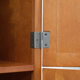 72.4" Tall Storage Cabinet Tall Storage Cabinet with 8 Doors and 4 Shelves ,Bookshelf Living Room, W1758P211012