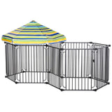 ZUN Metal Dog Playpen 84784214