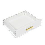 Modern White 8-Drawer Dresser for Bedroom - Ample Storage Wide Chest of Drawers, Sturdy & Safe 71452198