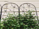 4 Pack Metal Garden Trellis 86.7" x 19.7" Rustproof Trellis for Climbing Plants Outdoor Flower W1586P268062