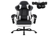 Ergonomic Video Gamer Chairs,Computer Gaming Chairs with Massage Lumbar Support and footrest,Racing W2367P551870