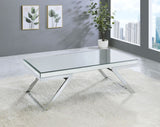 Alfresco - Mirrored Coffee Table - Silver B081P160100