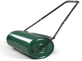 24in Heavy Duty Steel Lawn Roller, Garden Roller Can Be Filled with Water or Sand, Hand Roller with 19956568