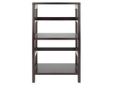 2-Section Open Shelf, Espresso Finish 21431465