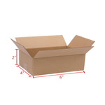 ZUN 100 Corrugated Paper Boxes 6x4x2"（15.2*10.2*5.1cm）Yellow 06537772