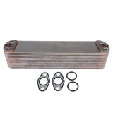 Engine Oil Cooler w/ Gaskets Fit for Cummins 15L ISX QSX QSX15 ISX15 2008-2015 Diesel Engine 4965487 01131326