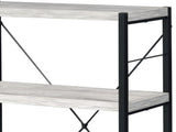 Jurgen Antique White & Black Finish Bookshelf B2726P287312