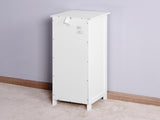 White Bathroom Storage Cabinet, Cabinet with Drawers 42265539