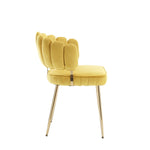 ZUN COOLMORE Accent Chair ,leisure single chair with Golden feet W1539111876