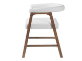 26'' Seat Height Bar Stools with Back, Comfortable Counter Stools for Kitchen Island/Dining Room, N780P354192D