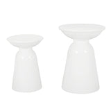 Metal S/2 end table 73614.00WHI
