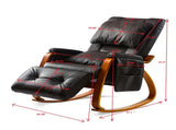 MASSAGE Comfortable Relax Rocking Chair Brown W60739701