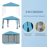 ZUN 3X3M Pop Up Canopy Party Tent -AS （Prohibited by WalMart） 67823905