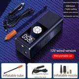 Wireless car inflatable pump high-power portable intelligent digital display inflatable treasure 03459503