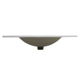 30 Inch Bathroom Ceramic Sink Basin, White W1550P168218