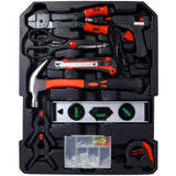 ZUN 969pcs Home Repair Tool Set for Men, Toolbox Storage Case with 4 Drawers, General Household Tool W465P193360