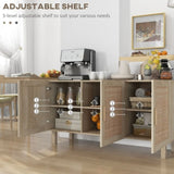 Kitchen Storage Cabinet, Garage Cabinets Natural Wood-AS 48239210