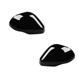 1 Pair Gloss Black Side Rear View Mirror Cover Cap Fit For Honda CRV CR-V 2023-202nh 38567956