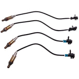 4 x O2 Oxygen Lambda Probe Rear Front For GMC Chevy 1500 9617178 99-02 234-4012 19233183