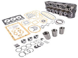 Complete Cylinder Head w/Valve Engine Rebuild Kit Replacement for Kubota D1105 RTV1140CPX 15955457