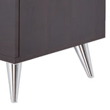 Espresso 2-Drawer Rectangular Accent Table B062P181401