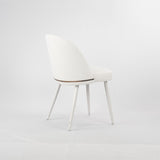 ZUN Hengming PU dining chair, metal leg without armrest, suitable for dining room, living room, W212P180123