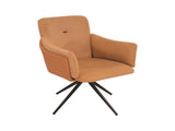 360&deg Swivel Home Office Desk Set of 2,Modern Dining with Arm, Upholstered Bedroom W757P304106