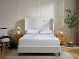 Harper Tall Headboard Upholstered Bed / 54" High Headboard / Elegant Simplicity / No Box Spring B083P227898