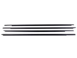 4Pcs Outer Belt Weatherstrip For 2009-2021 Ram 1500 2500 3500 4500 55112376AH 58161307