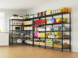 5-layer double row, freely adjustable layer spacing, with adjustable feet, display stand, iron, 62691632