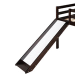 ZUN Loft Bed with Slide, Multifunctional Design, Twin 22317278