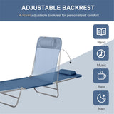 ZUN Folding Lounge Chairs / beach chair （Prohibited by WalMart） 35739135