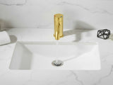 Single Handle Bathroom Faucet Lavatory Faucet Stainless Steel Single Hole-T10, Brushed GoldUnable 57713615