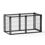 ZUN Dog Crate 47.2" Dog Kennel for Small Medium Dogs, Puppy Dog Playpen with Top, Pet Cage, Indoor, W1162P245311