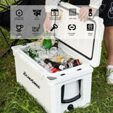 40Qt New White Warming Box T2602P171104