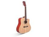 GT502 41-Inch Notch Spruce Panel Matte Edging Folk Guitar Bag Shield Wrench 26568948