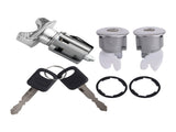 2 Keys Ignition & Door Lock Cylinder Set FIT For Bronco F150 F250 F350 1992-1996 66689624