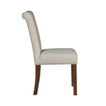 ZUN Upholstered Dining Chair with Nailhead Trim Set of 2 B035P265991