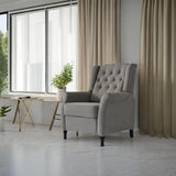 Redde Boo brand new recliner sofa light gray cozy soft living room sofa chair W118363047