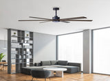 70" Ceiling Fan with Lights Quiet DC Motor Ceiling Fans 6 Speed Levels,Reversible Ceiling Fan, for W3596P443166