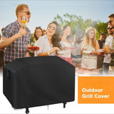 ZUN Grill Cover for Outdoor BBQ Cover 58*24*46 inch BBQ Covers Waterproof Heavy Duty Gas 40513893