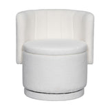 360 Degree Swivel Back Sofa Chair With Storage Space, Suitable For Bedroom and Living Room W1716P196476