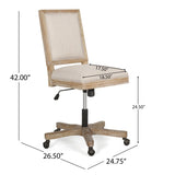 ZUN SWIVEL&LIFT OFFICE CHAIR 71886.00FBGENTL