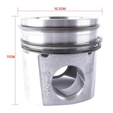 Pistons & Rings Kit For Dodge Ram 2500 3500 5.9L Cummins 24V 2004-2006 3966678 3970192 4089669 15670389